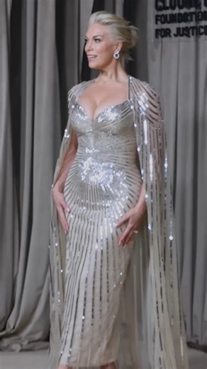 Hannah Waddingham is a vision in gold! | Good Housekeeping