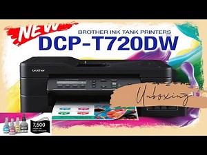 BROTHER DCP T720DW UNBOXING AND REVIEW | PRINTER | DS Cipre