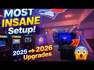 EPIC 2025 GAMEROOM + Home Theater Tour 😱 Future 2026 Upgrades!