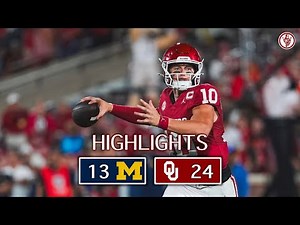 Oklahoma Sooners vs Michigan Wolverines Highlights - Week 2 - 9/6/2025