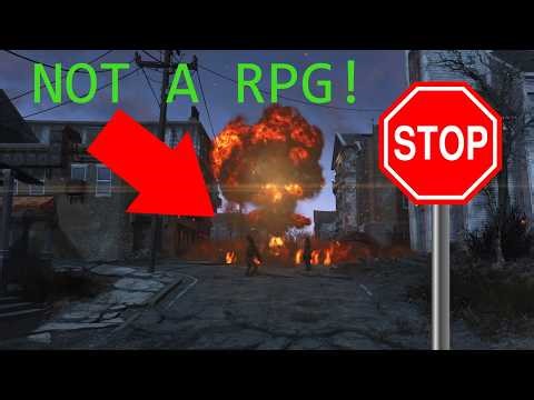 Fallout 4 Is a Great Game… But a Terrible RPG