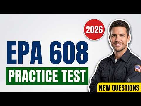 Ultimate EPA 608 Certification Exam Questions 2026 | Full Universal HVAC Study Prep