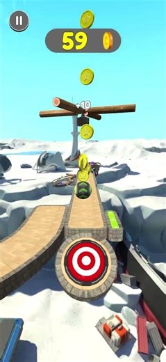 Ola Playing Relaxing Ball Gameplay in Going Balls Level 25 part 2