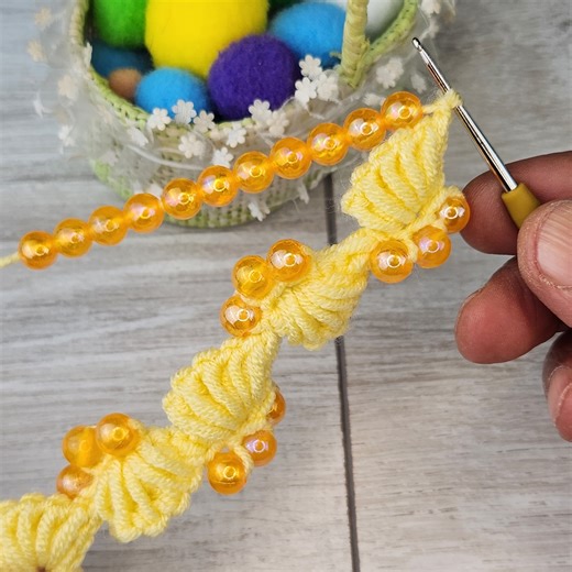 4.3K views · 64 reactions | EASY crochet pattern/Beaded crochet/Crochet Cord Bracelet #crochet #knitting #crochetlove #handmade #madeinitaly #paris | Knitting Therapy | Facebook