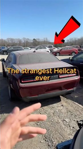 Strangest Hellcat Ever Found #shorts #viral #cars #carlovers