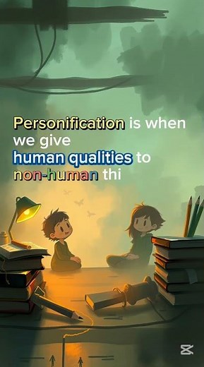 What is Personification?| Fun & Easy Explanation with Examples #english #shorts