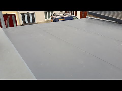 Tuto toit plat membrane PVC, technique de pose