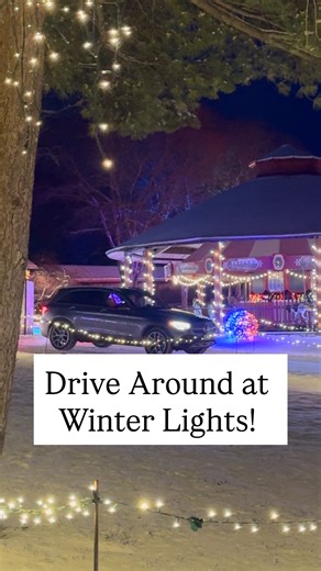 Did you know you can enjoy Winter Lights from the comfort of your car? On select evenings, we offer the chance to drive on a set route following a lead car with plenty of time to take in the brilliant light installations throughout the Museum campus. Tickets are $65 per personal vehicle. Be sure to reserve a time slot soon. These are selling out fast! Head to the website to learn more! | Shelburne Museum