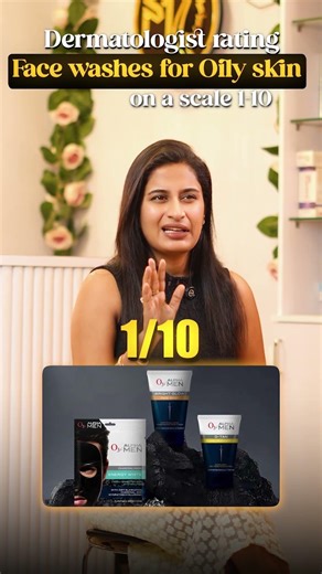 Best face wash for Oily Skin Rating popular facewash as a Dermatologist #dermatologistfacewash