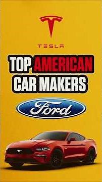 "Top American Car Brands You Need to Know in 2025 | Best Cars in the USA!"