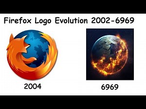 Evolution of Firefox Logo 2002-6969