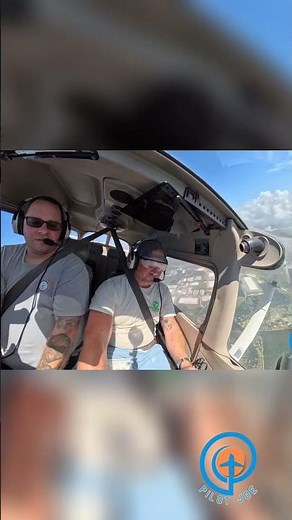 Having Jon fly blind as part of spatial disorientation training.