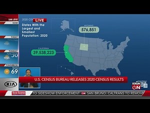 FULL PRESSER: U.S. Census Bureau releases 2020 census results