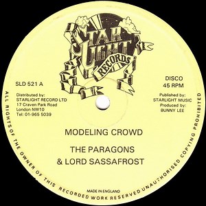 The Paragons & Lord Sassafrost / The Paragons & Prince Phillip - Modeling Crowd / Heaven And Earth