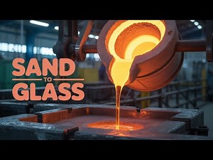 From Sand to Finished Glass | Complete Manufacturing Process in Mega Factory