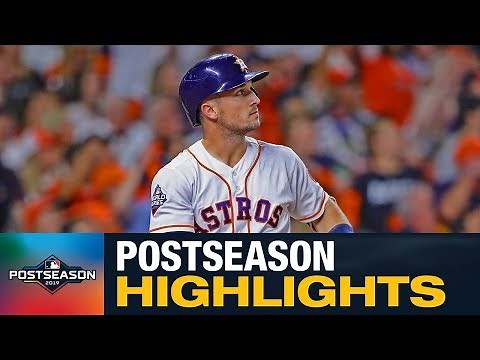 Alex Bregman 2019 MLB Postseason Highlights (Young Astros stud has 4 home runs, 12 RBIs in October)