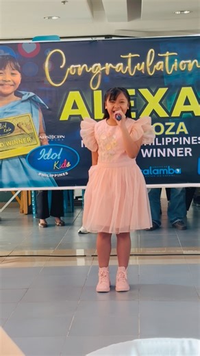 Once again, Calamba’s Pride Alexa Mendoza, Grand Winner of Idol Kids Philippines ✨🎤 | Dugong Bayani - Mayor Ross Rizal