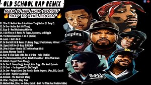 OLD SCHOOL RAP REMIX - Dr Dre, Eazy E, 50 Cent, 2Pac, Notorious B.I.G, Snoop Dogg, Ice Cube [Rap & Hip Hop Songs] 90s To The 2000s 🎶 Tracklist: 01. 2Pac ft. Method Man & Ice Cube - Thug Nation (ft. Eazy E) 02. Dr Dre - Nuthin But A G Thang 03. Eazy E - Real Muthaphuckkin G's 04. I Got Five on it Remix Ft. Tupac, Raekwon, and Biggie 05. The Notorious B.I.G - 5 On It (Remix) 06. Luniz - I Got 5 On It 07. Dr Dre Still D R E Remix (Ft.Snoop Dogg, 2Pac Eminem, 50 Cent, Eazy E, Method Man) 08. (2pac)