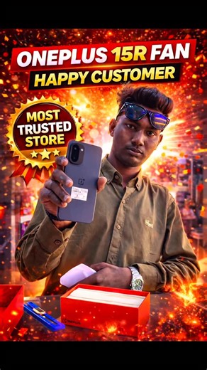 Balamobile Mall on Instagram: "🎉 ONEPLUS 15 R😍@balamobilemall 💥 💥EXITING GIFT🔥 💥LIVE DEMO AVAILABLE🔥 💥 FINANCE @ 0% 💥 CASHBACK🔥 📲 Enjoy easy EMI options on every phone. 🔥0 DOWNPAYMENT AND NO COST EMI😍 💥 instant cashback plus months EMI🔥 💥 Great offer on accessery upto 50% discount 📍 Bala Mobile Mall, 📍Ankleshwar 📍 Bharuch 📍Panoli 📍Kosamba #trending #ankleshwar #instagram#balamobilemall# bharuch"
