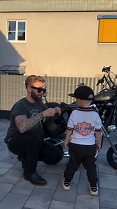 73K views · 2.5K reactions | Riding is more fun with a mini-me!凉 -phil_hawk_ via IG | Outlaw Harley-Davidson | Facebook