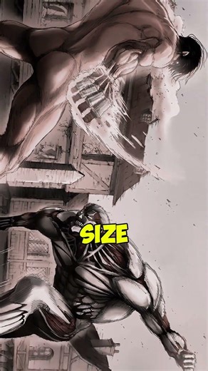 Do You Know Why Titans Have Different Sizes? #anime #shorts