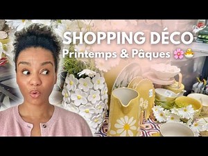 SHOPPING DÉCO 🛍️ Printemps & Pâques | Nouveautés magasins