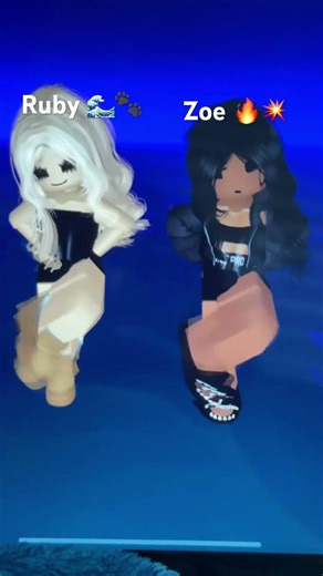 Meet Zoe and ruby!! #fypシ゚viral #shortvideos #roblox