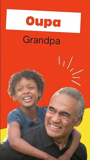 Introduce Your Family in Afrikaans 🇿🇦 | Learn Basic Afrikaans Words #Shorts