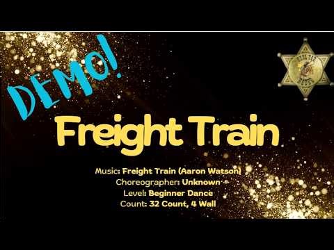 Freight Train - Line Dance Demo