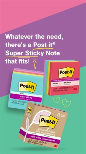  Organise, plan, brainstorm, repeat! ️ Pick the colour that powers your day  Learn more: https://s.3m.com/eesykjrl #postit #postitnotes #coloursuperpower #poweryourday | Post-it | Facebook