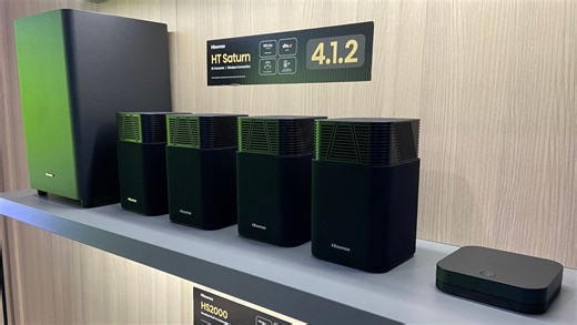HT Saturn : le système home cinéma sans-fil de Hisense débarque enfin sur le marché