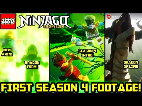 FIRST SEASON 4 FOOTAGE IS HERE! 🐲 Ninjago Dragons Rising Season 4 News and 2026 Teaser!