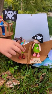 75K views · 734 reactions | Cardboard Pirate Ship with HABA ‍☠️列...