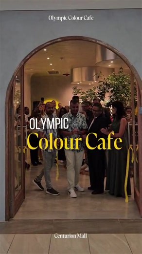 Grand Opening of Olympic Colour Cafe at Centurion Mall