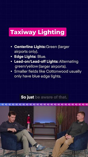 Runway and Taxiway Lighting Basics | Pilot Institute Airplanes