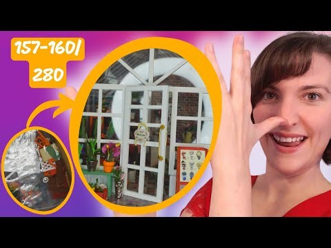 DIY Dollhouse🏡: Build a Miniature Greenhouse Paradise 🪴Tutorial - Check Out Part 157-160/280