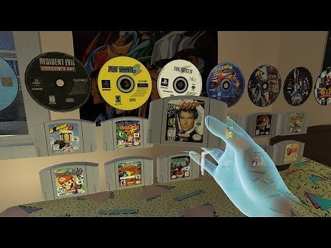 EmuVR - Scanning and Spawning your ROMs