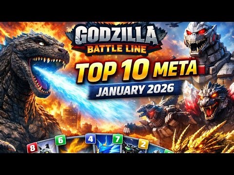 Top 10 Monsters – January 2026 | Godzilla Battle Line