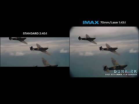 DUNKIRK — IMAX 70mm footage vs Standard footage