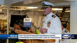 Navy relieves Manchester reserve commander of duties over 'loss of confidence'