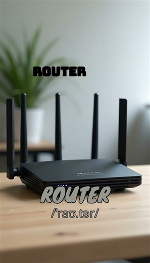 Loopoom English: Learn "Router" - English Vocabulary & Pronunciation