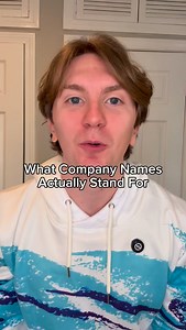 Company acronyms finally make sense! • • • #corporate #working #business #comedy #funny | Joe Fenti