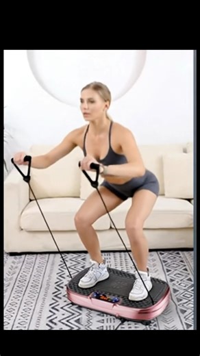 Vibration Plate — Full Body Workout Machine ⚡ | Tone, Burn & Strengthen at Home! 🏡🔥