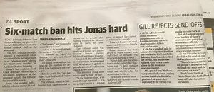 AFL wins versus Soccer ...