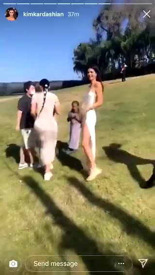 Travis over there bored. nigga kickin grass lol