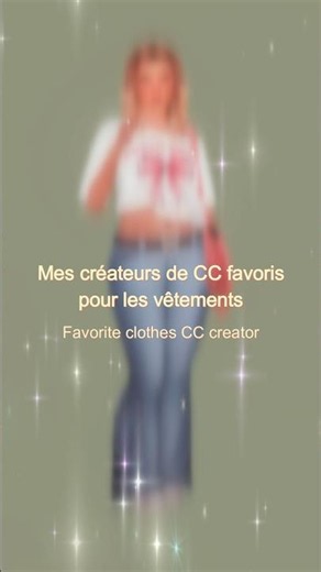 Créateurs de CC pour vêtements 🤍 | #thesims4 #sims4 #customcontent