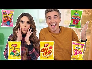 AMERICAN TRIES BRITISH AND IRISH CANDY!