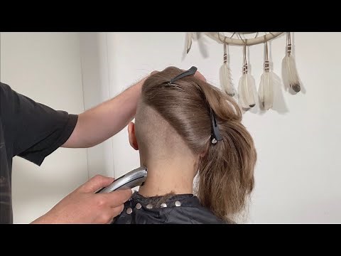 A bald haircut! No guard undercut and side shave 9mm then 6mm ending with 0mm (original sound!)