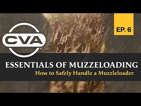 How to Safely Handle a Muzzleloader | CVA's Essentials of Muzzleloading - Episode 6