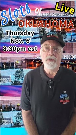 Exciting Times with Slots of Oklahoma as they GO LIVE! #OklahomaCasinos #slotmachines